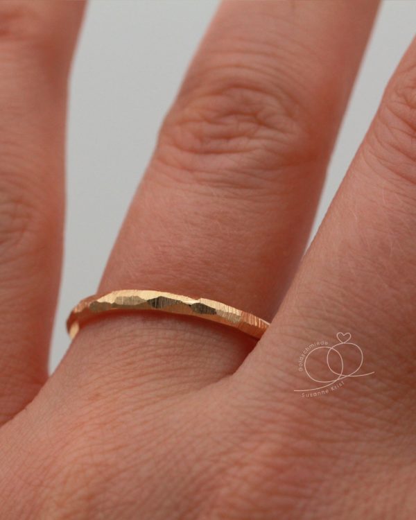 Dünne Trauringe aus Rosegold Zarties