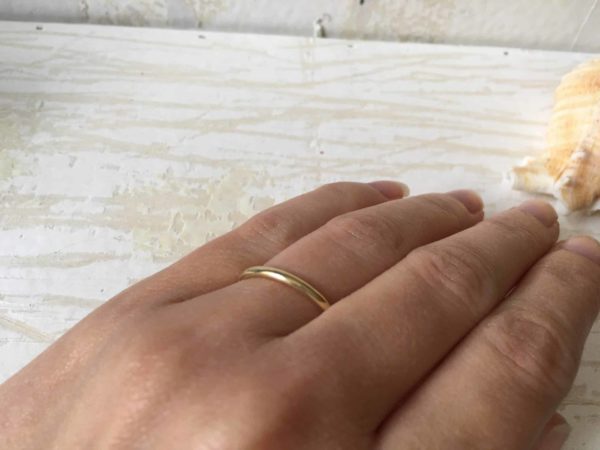 Runder Ring aus Gold "Caliopa" 3